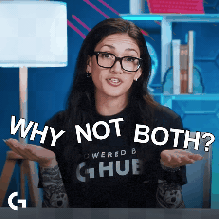 Whynotboth GIF by LogitechG