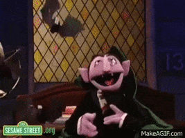 The Count GIF