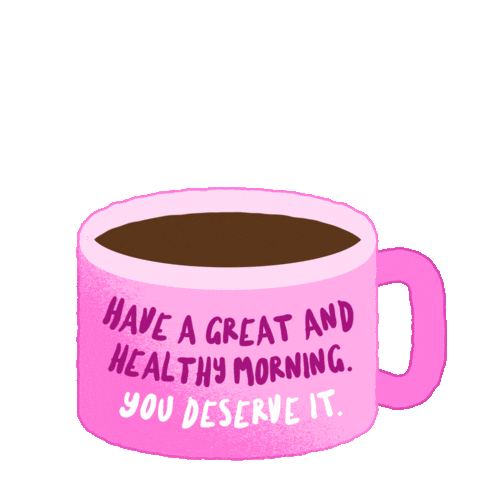 Good Morning Coffee Sticker by All Better