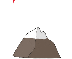 Pic Du Midi Snow Sticker by artouste