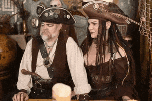 Scared Pirate GIF by Pirate's Parley
