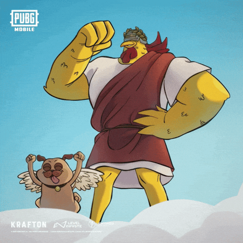 Chicken Flex GIF by Official PUBG MOBILE