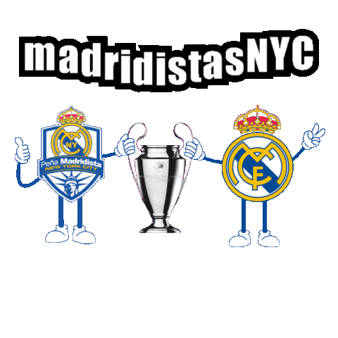 Real Madrid Sticker by MadridistasNYC