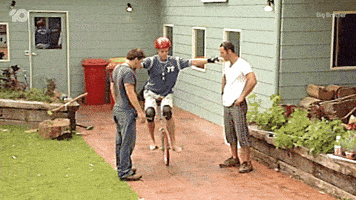 Fall GIF by Big Brother Australia