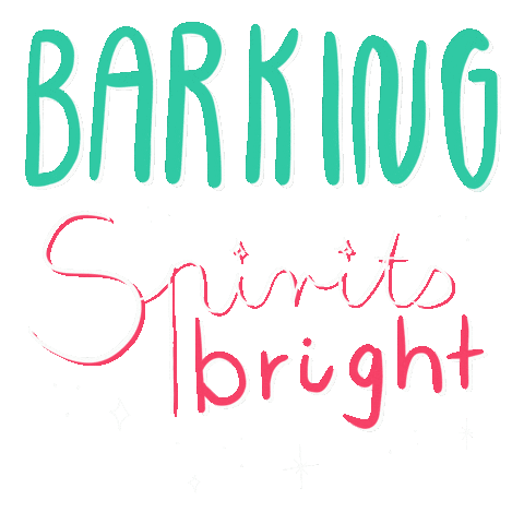 Dog Christmas Sticker by Buborekk