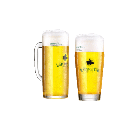 Bier Sticker by Kapso