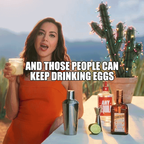 Aubrey Plaza Cocktail GIF by cointreau_us