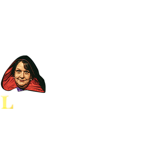 Where There's A Will, There's A Wake with Kathy Burke Podcast Sticker