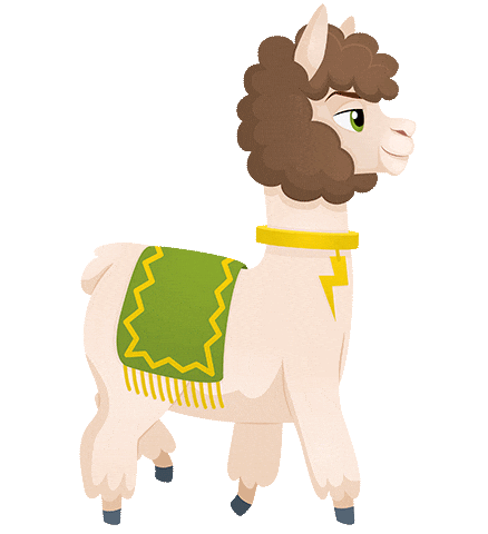 Pepper Alpaca Sticker by Gynzy