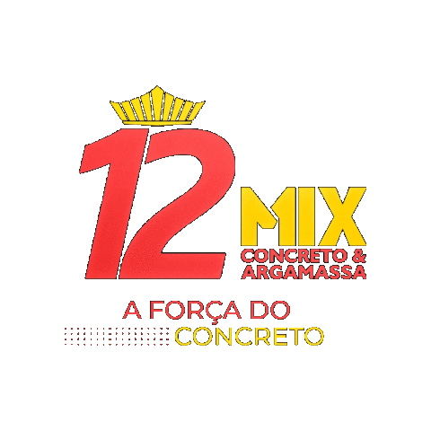 12 Mix Concreto Sticker