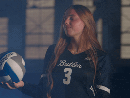 Butler Volleyball GIF by Butler University Athletics