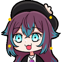 Happy Girl Sticker