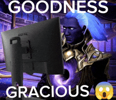 Goodness Gracious Shock Reaction GIF