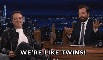 Twins Twinning GIF by The Tonight Show Starring Jimmy Fallon