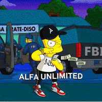 Bart Simpsons Fbi GIF by ALFA UNLIMITED
