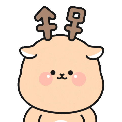 Character Deer Sticker by 상명대학교