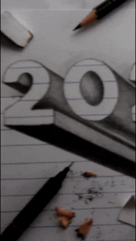 How To Draw New Year GIF by tom@circlelineartschool.com