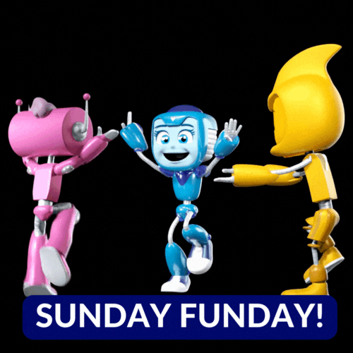 Happy Sunday Fun GIF by Blue Studios