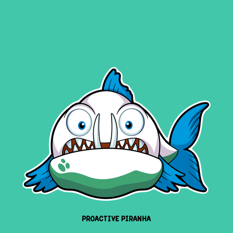 Proactive Piranha GIF 2