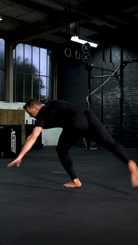 Fitness Jump GIF by IKARUS Yoga Wear For Men