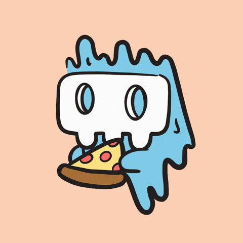 Art Pizza GIF by Ghost Boy