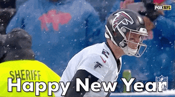 Happy New Year Football GIF by NFL