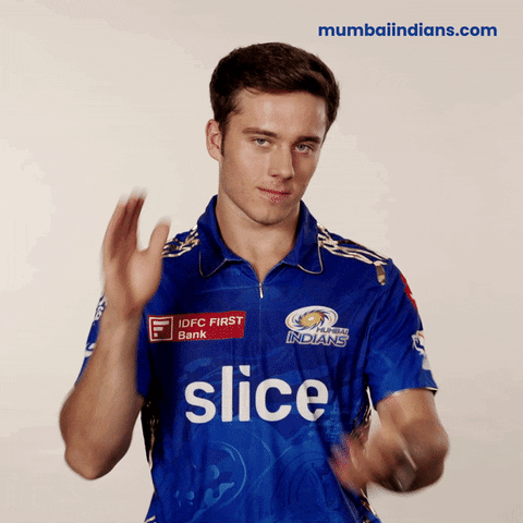 Happy Well Done GIF by Mumbai Indians