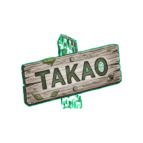 高尾 Sticker by TAKAO BEER