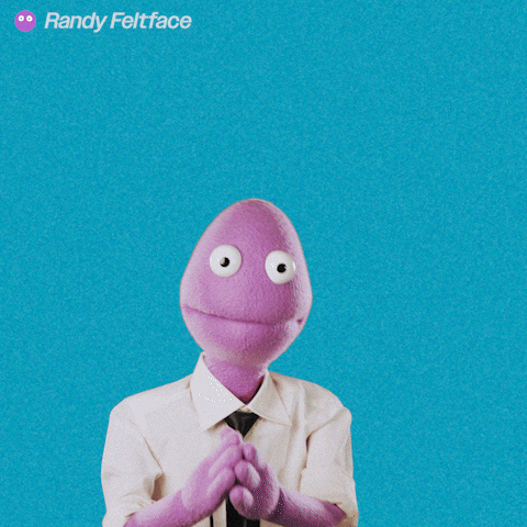 Take A Bow Thank You GIF by Randy Feltface