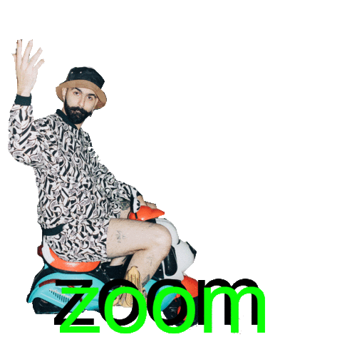 Zoom Ciao Sticker by Zouj
