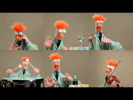 ode to joy muppets GIF