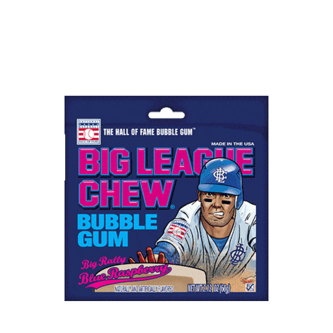 Bubble Gum Bubbles Sticker by Big League Chew