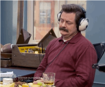 Image result for ron swanson gif chill