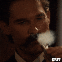 Kurt Russell Smoking GIF by GritTV