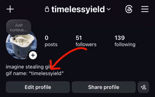 Instagram Profile GIF