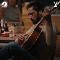 Paramount Network Guitar GIF by Yellowstone
