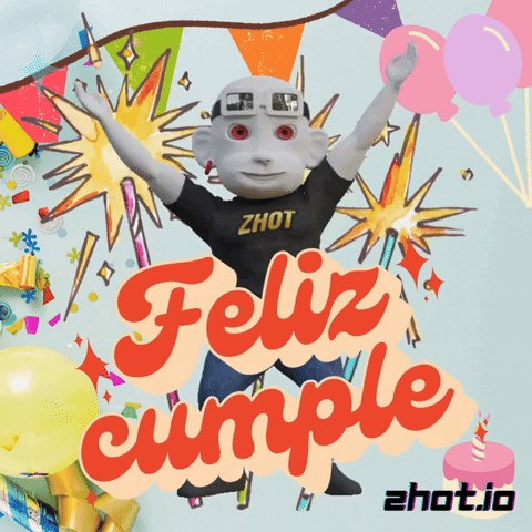 Feliz Cumpleaños GIF by Zhot
