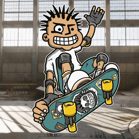 Tony Hawk Skate GIF by mxpx
