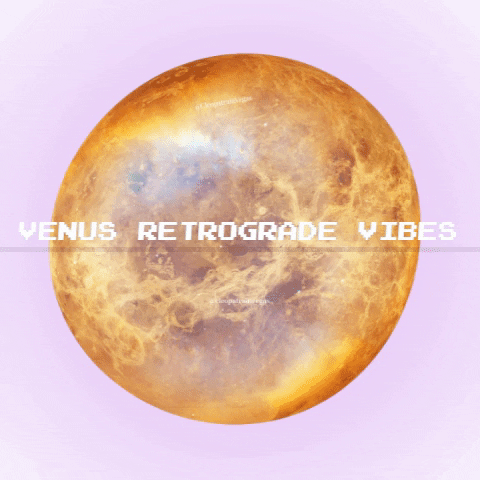 Venus Retrograde GIF by CleopatrainVegas