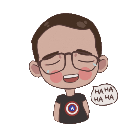 Laugh Sticker
