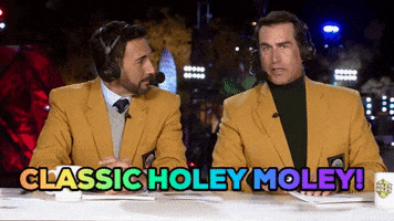 Rob Riggle Holey Moley GIF by ABC Network