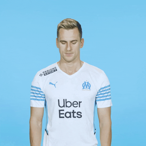Arkadiusz Milik Soccer GIF by Olympique de Marseille