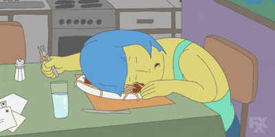 Tired Sleeping GIF by Cake FX