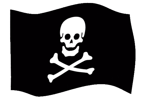 pirate flag gif