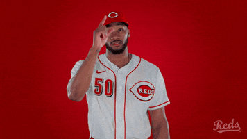 Amir Garrett Baseball GIF by Cincinnati Reds