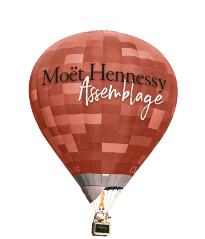 Balloon Cocktails Sticker by Moët Hennessy Assemblage