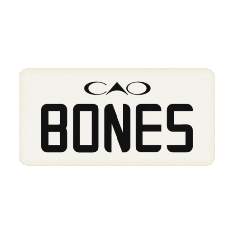 Smoke Bones Sticker by CAO Cigars