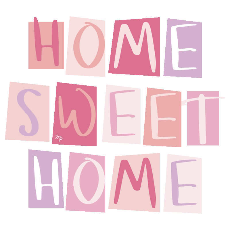 Staying In Home Sweet Home Sticker for iOS & Android GIPHY