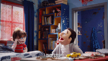 Kids Stop GIF by Crank Yankers