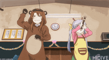 HIDIVE anime cute animals funny anime GIF